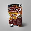 flyer design and print Aberdeen for Tasty T