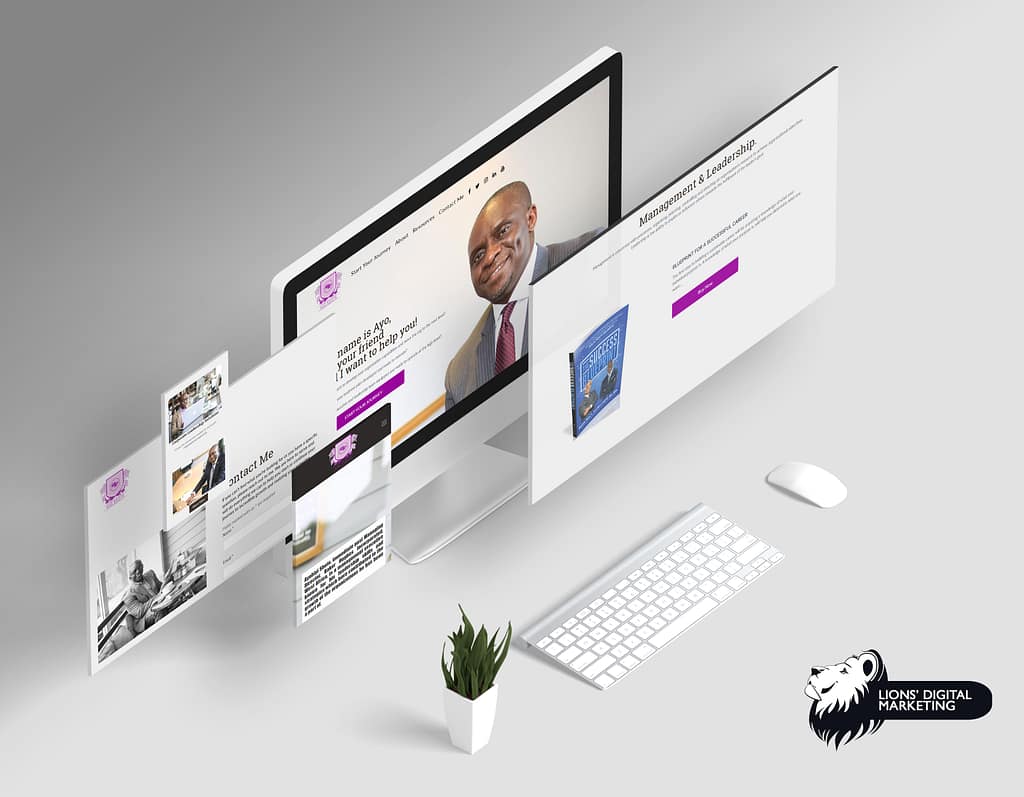 Website Design Aberdeen for Ayo Shote