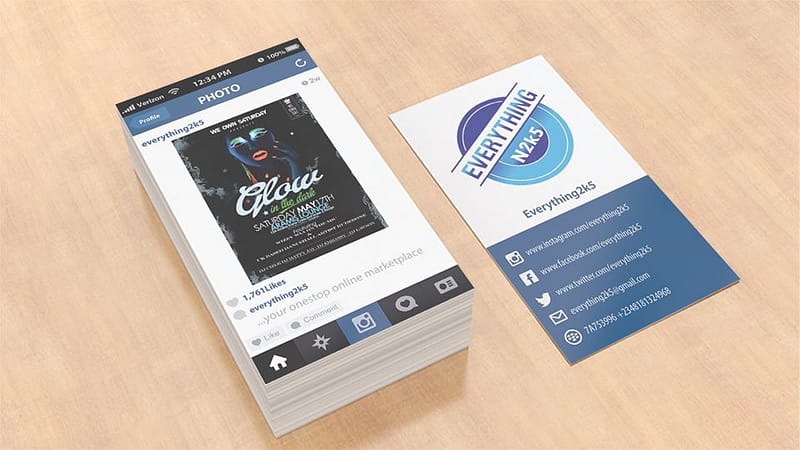 Business card design and print Aberdeen