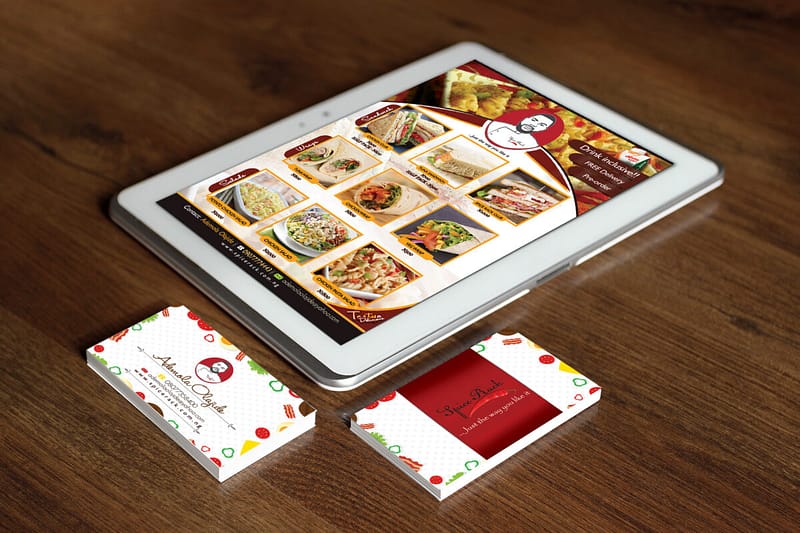 Spice rack brand design and print Aberdeen