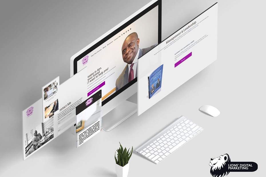 Website Design Aberdeen for Ayo Shote